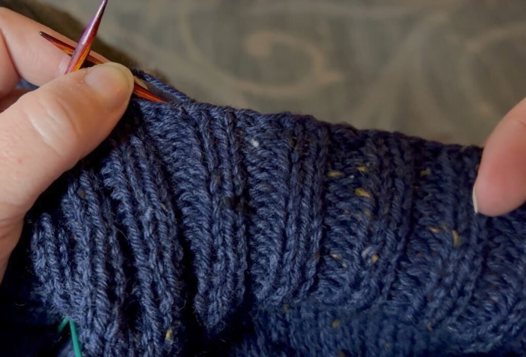 stretchy bind-off for garments