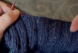 stretchy bind-off for garments